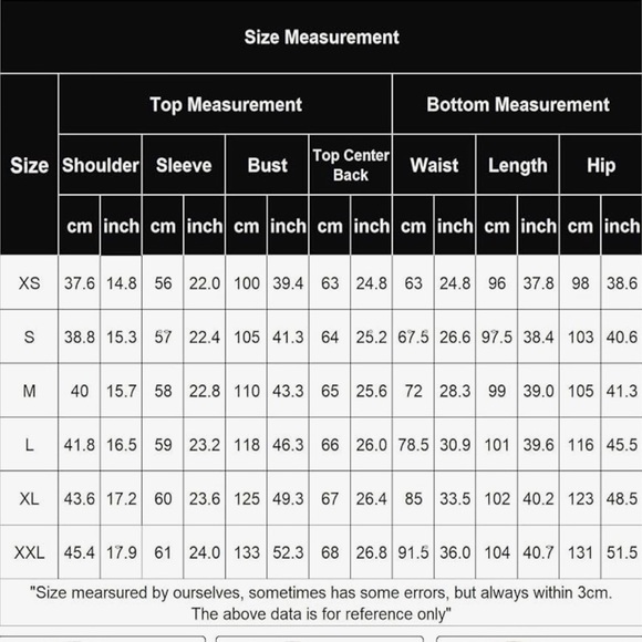 Women's Black Pajama Set with White Trim - Picture 4 of 7